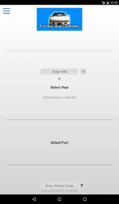 Foreign Auto Salvage, Inc. android App screenshot 2