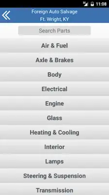 Foreign Auto Salvage, Inc. android App screenshot 7